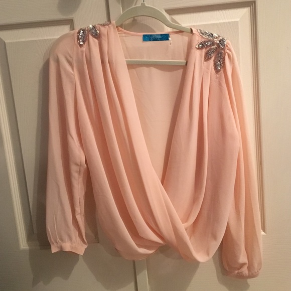 Beaded blouse