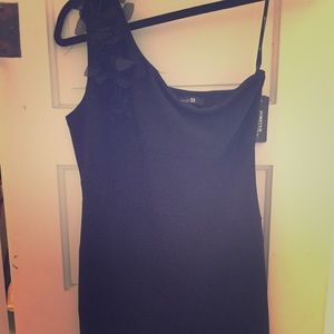 Black dress never worn with tags.