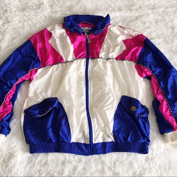 American Apparel Jackets & Blazers - SOLD Retro Vintage Windbreaker