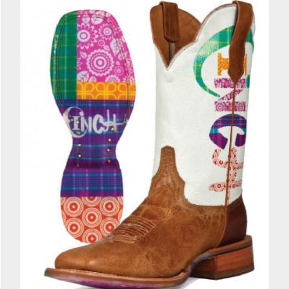 Womens CINCH cowboy boots size 7.5