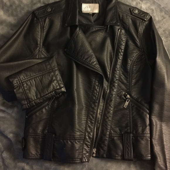 Women's leather Moto Jacket