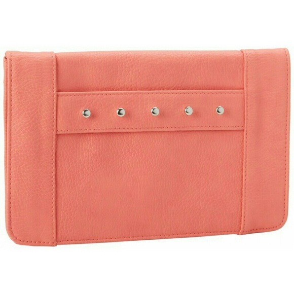 *SOLD* BCBGeneration Quinn Studded Clutch - Picture 2 of 4