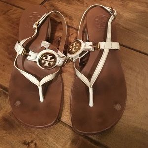 Tory burch sandals with heel