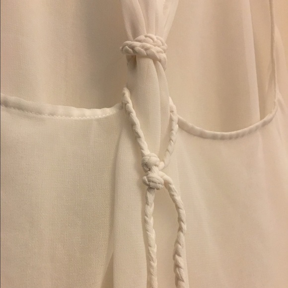 ✖️SOLD✖️ Naked Zebra Sheer Racerback Rope Top - Picture 4 of 4