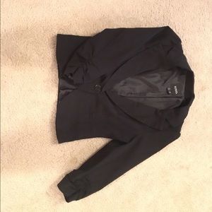 Black cropped  blazer
