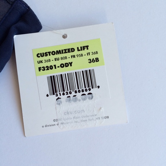 *SOLD* Calvin Klein Customized Lift Bra 36B nude - Picture 4 of 4