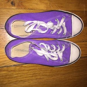 Purple New Converse