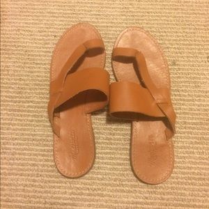 Madewell size 9 leather sandals