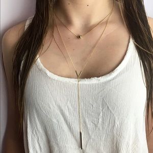 Gold Double layered Necklace