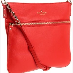 Kate Spade Cobble Hill crossbody - bright papaya.