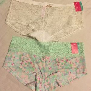 Boyshorts underwear NWT