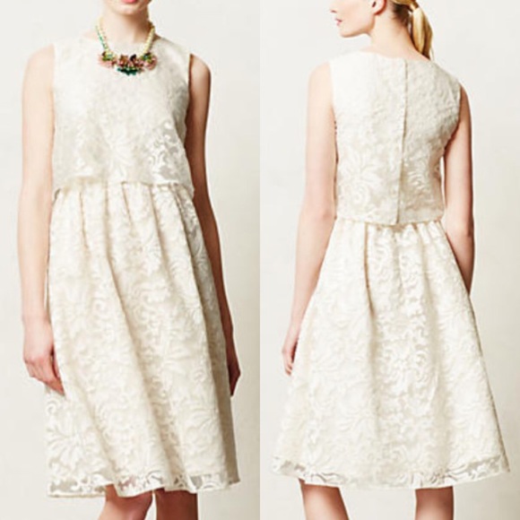 Anthropologie Dresses & Skirts - Anthropologie magnolia lace dress