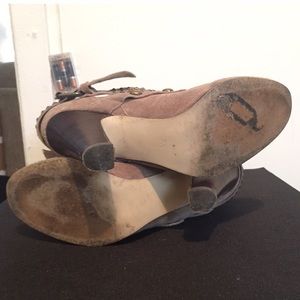 Shoes - ❌ SOLD - Suede Boots w Buckles/Studs Shoes - ❌ SOLD - Suede Boots w Buckles/Studs