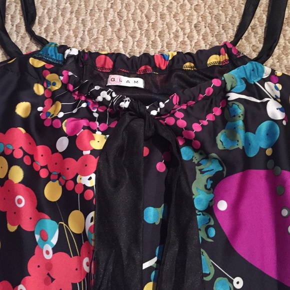 Paint Splatter Tank Dress Size XL - Picture 3 of 7