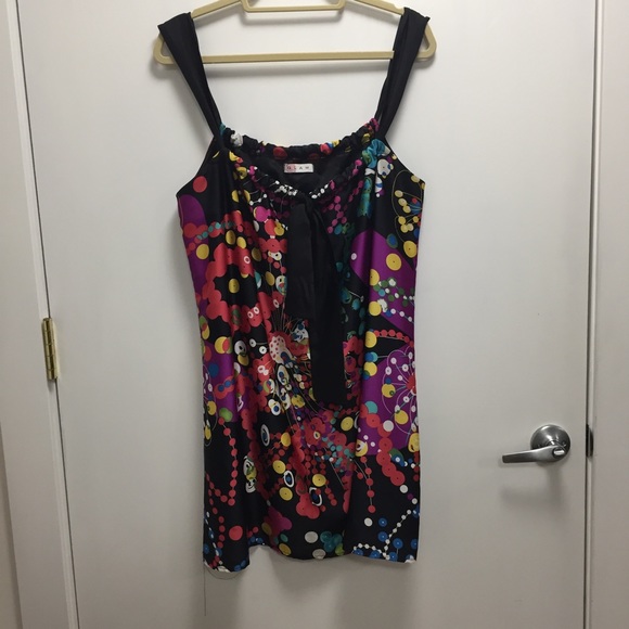 Paint Splatter Tank Dress Size XL - Picture 2 of 7