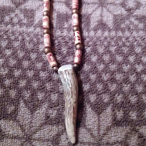 Antler necklace