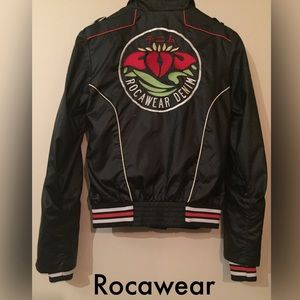 Rocawear Rihanna Styled Retro Track Jacket Medium