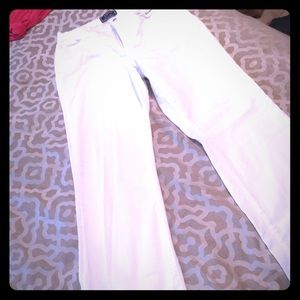 NYDJ bootleg white jeans size 14