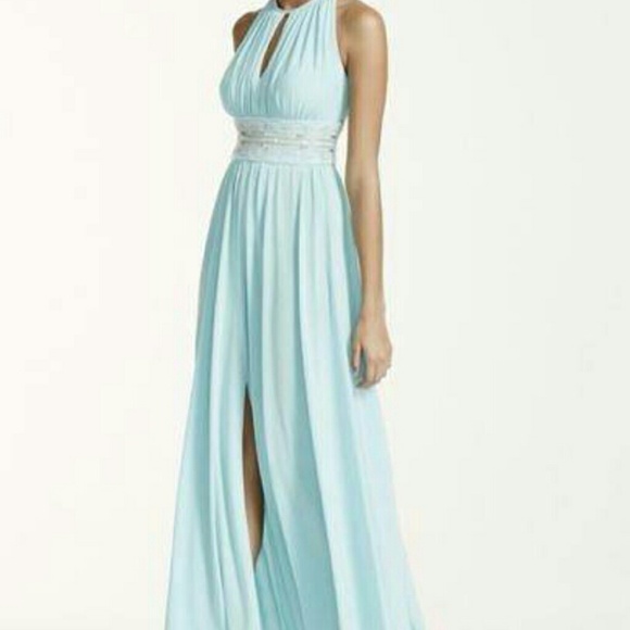 Light blue formal dress