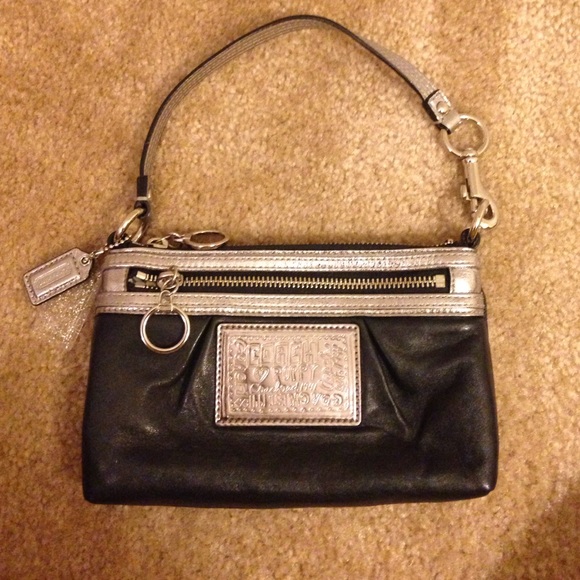 Coach convertible wristlet/clutch
