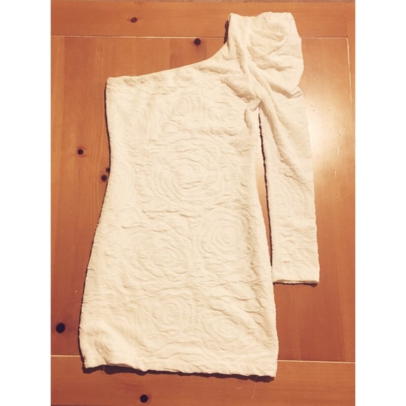 White One Shoulder Dress