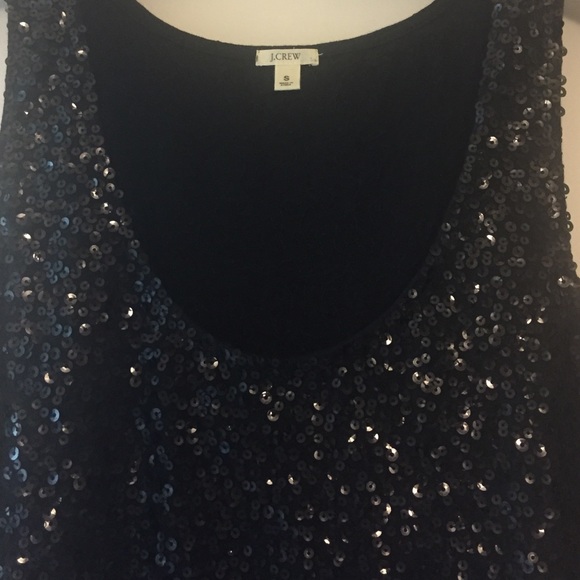 Black Sequin Tank - image 2