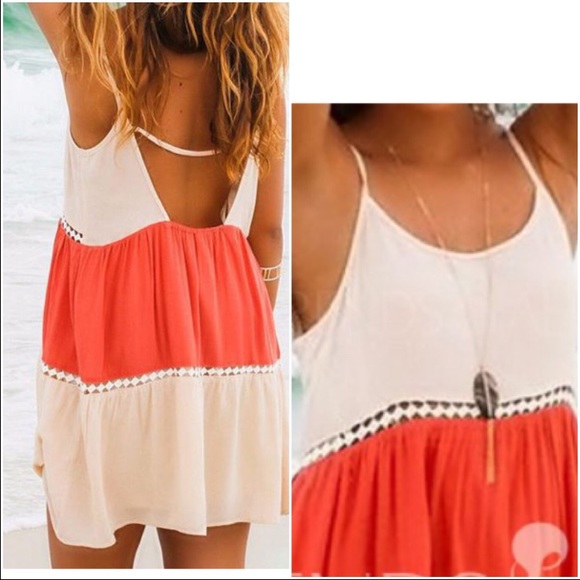 ⭐️Open Back Short Dress⭐️ - Picture 1 of 1