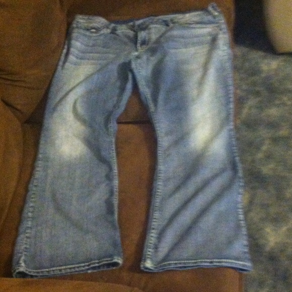 Silver jeans