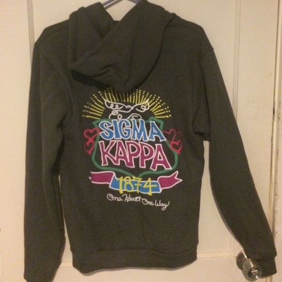 NEW Sigma Kappa American Apparel Hoodie