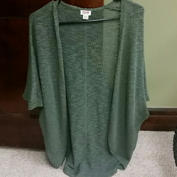 Green Kimono Sweater