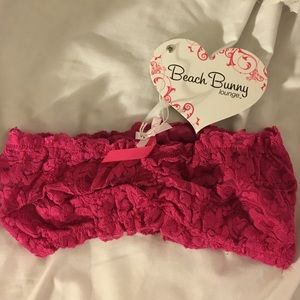 Brand new Beach Bunny Bandeau!!!