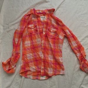 Aeropostale plaid shirt