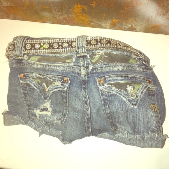 Miss Me Camo Shorts