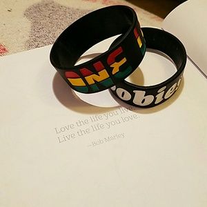 One Love rubber bracelet
