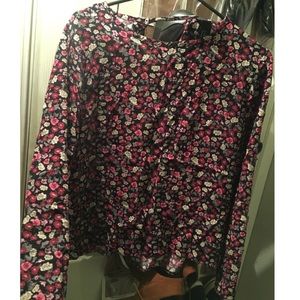 Floral print shirt
