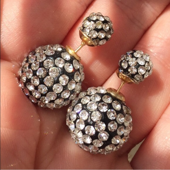 💔SOLD OUT❣️👁‍🗨Black & Clear Double Fireball DoubleSide - Picture 2 of 4