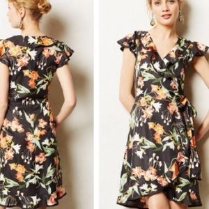 Hibiscus Wrap Dress - Brand New