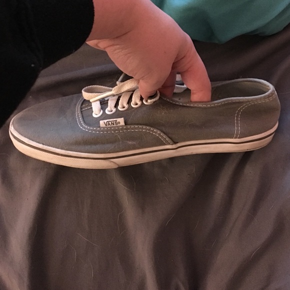 Gray vans women's size 7.5