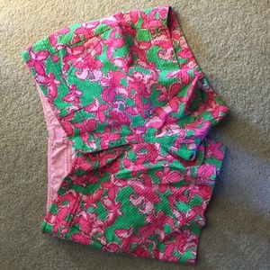 Lilly Pulitzer shorts - size 6 - worn once!!