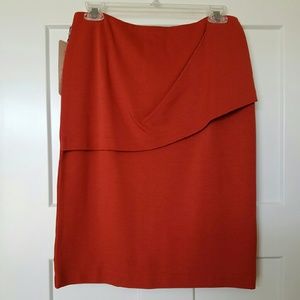 Overlay Pencil Skirt
