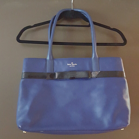 Blue Leather Kate Spade Bag