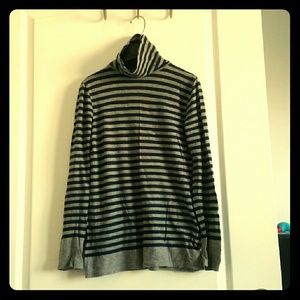 J.CREW Stripes turtleneck