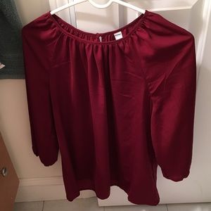 Maroon Old Navy Top