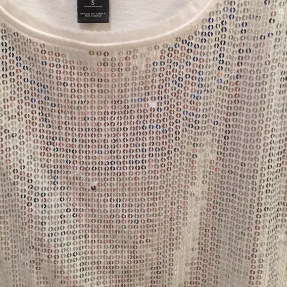 WHBM sequin top - Picture 2 of 2