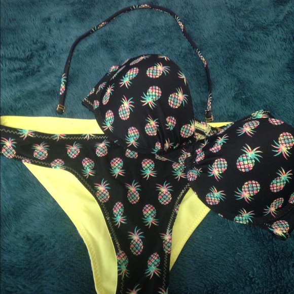 Pineapple bikini!