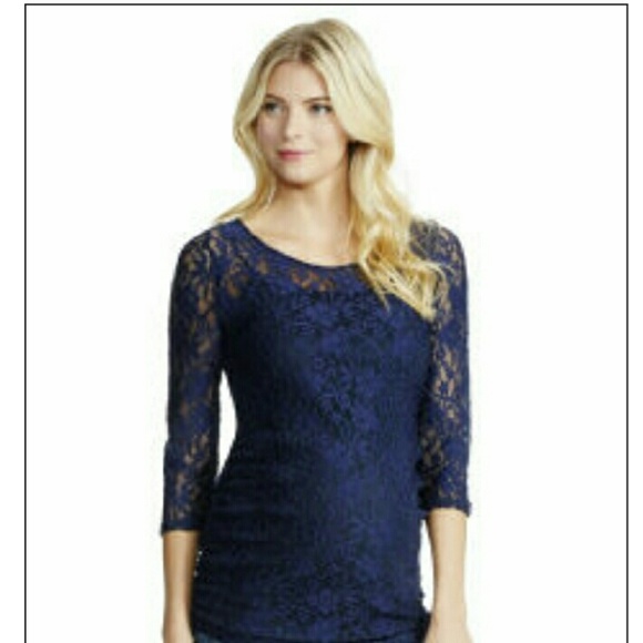 Jessica Simpson Tops - Jessica Simpson lace maternity top