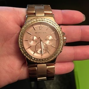 Michael Kors Rose Gold Watch