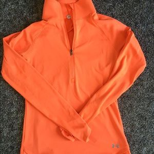 Under Armour Half Zip Orange