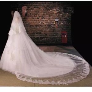 👰🏼2 layer lace cathedral wedding veil👰🏼