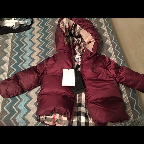burberry kids puffer